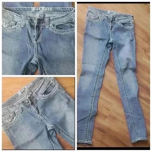 blue faith Denim - Blue Faith women jeans size 9/10